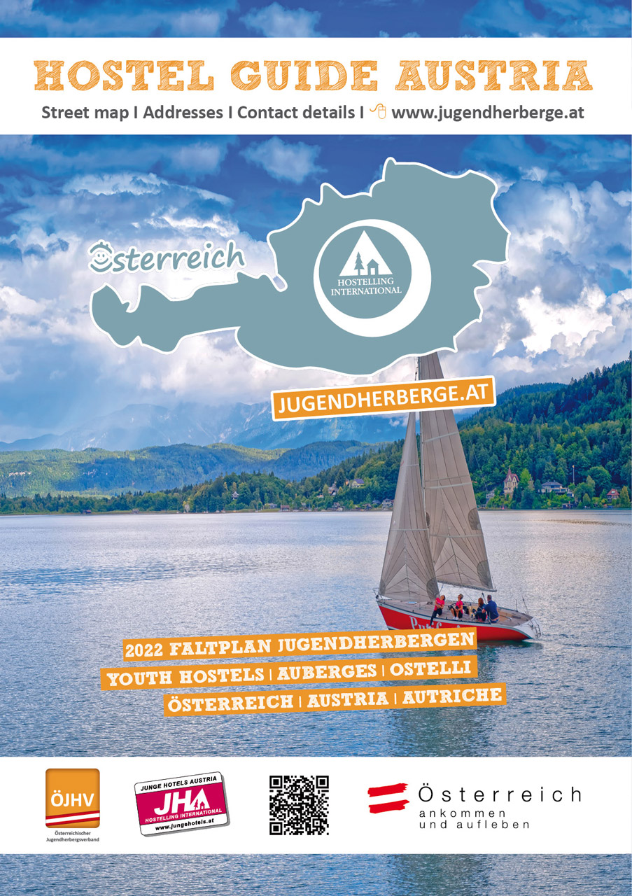 Verzeichnis/Faltplan der Jugendherbergen in Österreich