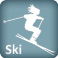 Skigebiet in der Nähe