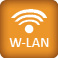 WLAN im Haus verfügbar